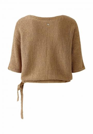 Пуловер с коротким рукавом