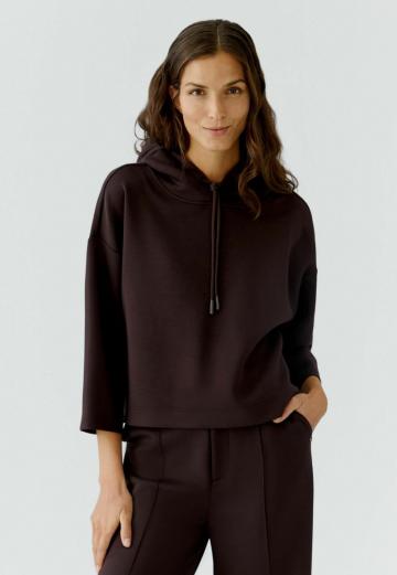 Пуловер с капюшоном