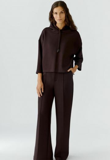 Пуловер с капюшоном