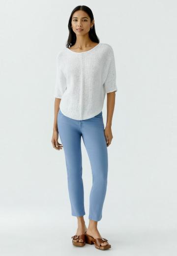 Пуловер с коротким рукавом