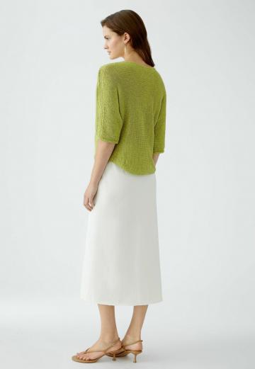 Пуловер с коротким рукавом