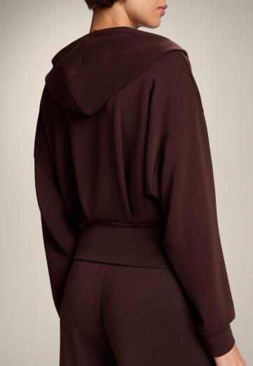 Пуловер с капюшоном