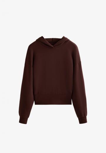 Пуловер с капюшоном