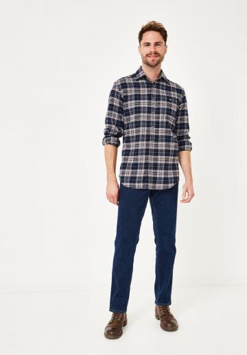 Прямые джинсы