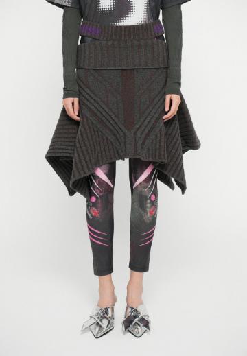 Вязаная юбка