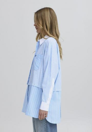 Длинная блузка