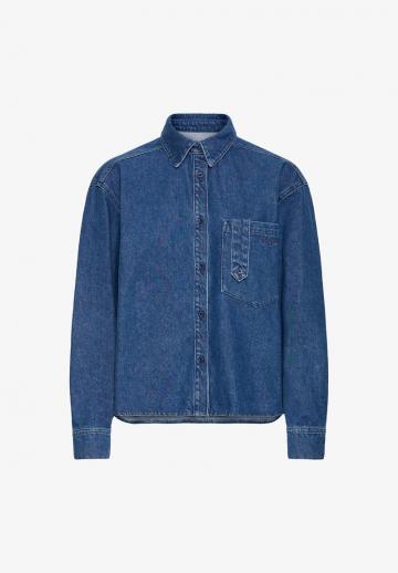 Джинсовая блузка