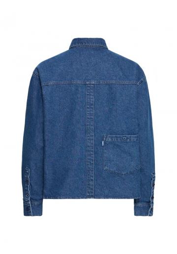 Джинсовая блузка