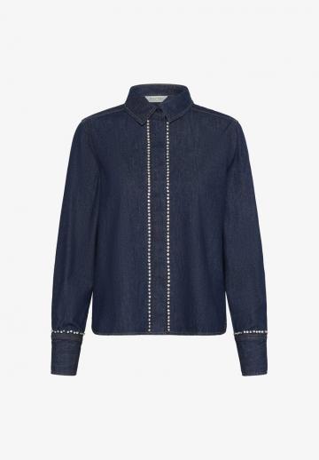 Джинсовая блузка