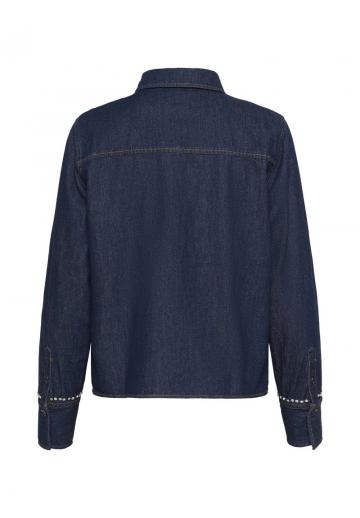 Джинсовая блузка