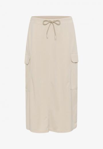 Юбка с накладными карманами