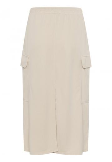 Юбка с накладными карманами