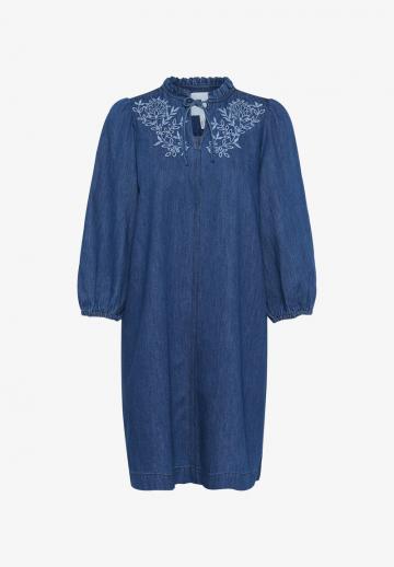 Джинсовое платье