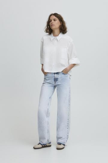 Прямые джинсы