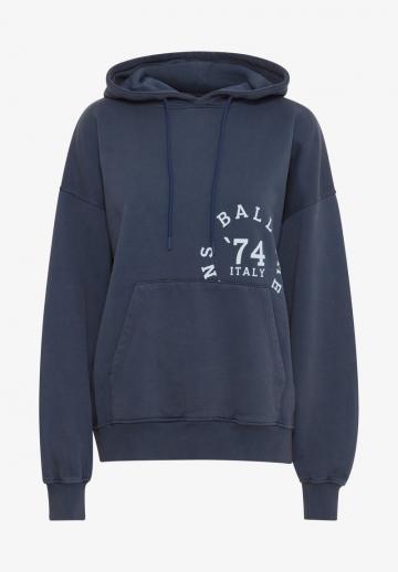 Пуловер с капюшоном