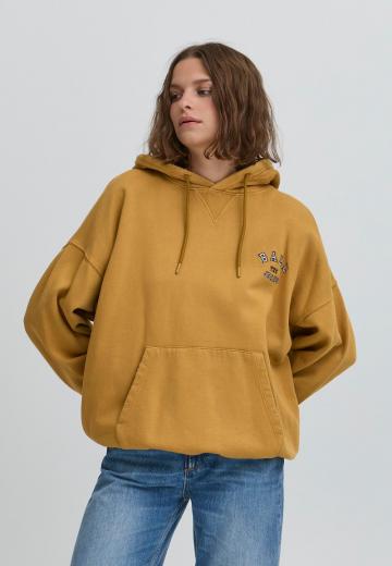 Пуловер с капюшоном