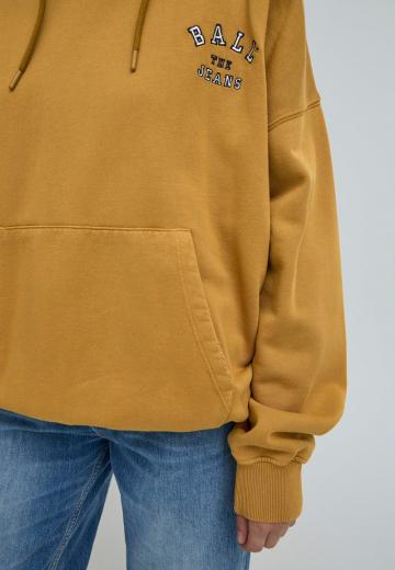 Пуловер с капюшоном