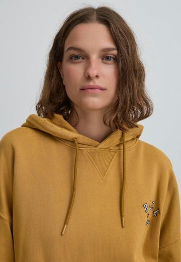 Пуловер с капюшоном