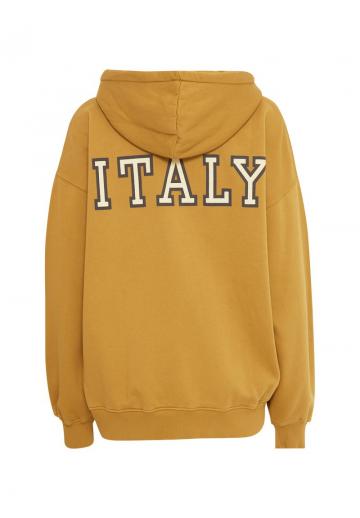 Пуловер с капюшоном