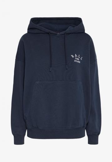 Пуловер с капюшоном