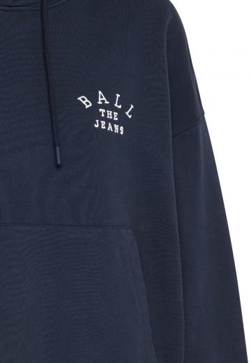 Пуловер с капюшоном