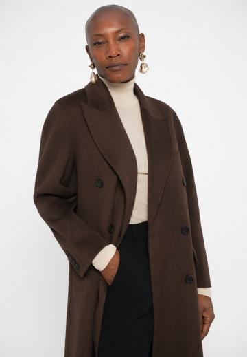 Шерстяное пальто