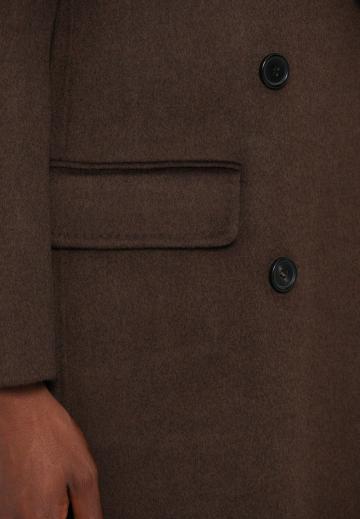 Шерстяное пальто