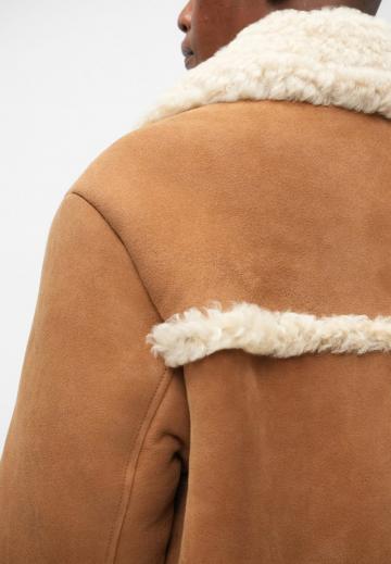 Кожаное пальто