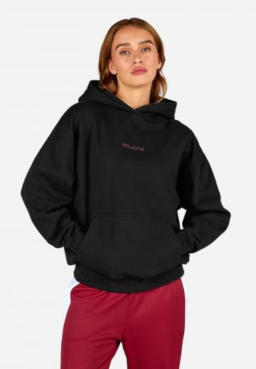 Пуловер с капюшоном