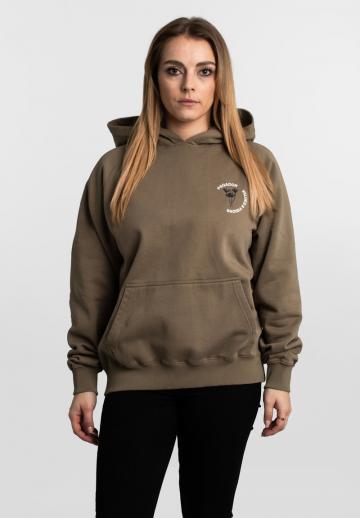 Пуловер с капюшоном