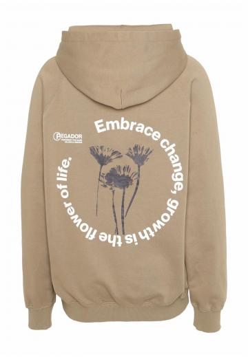 Пуловер с капюшоном