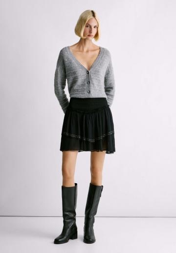 Юбка с воланами