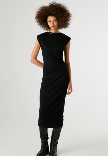 Вязаное платье