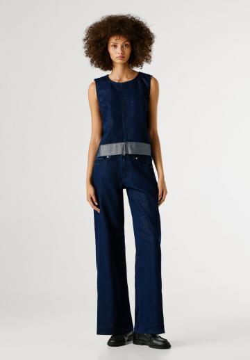 Джинсовая жилетка