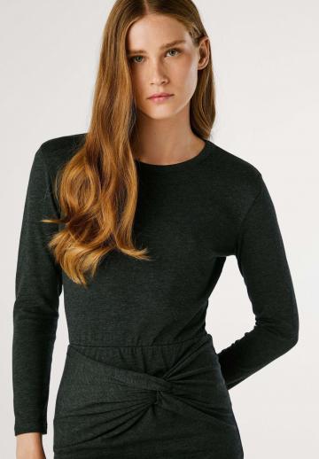 Вязаное платье