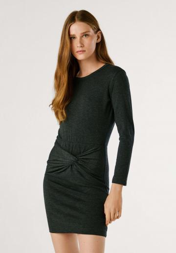 Вязаное платье