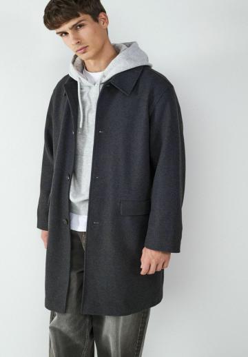 Шерстяное пальто