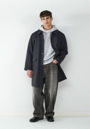 Шерстяное пальто