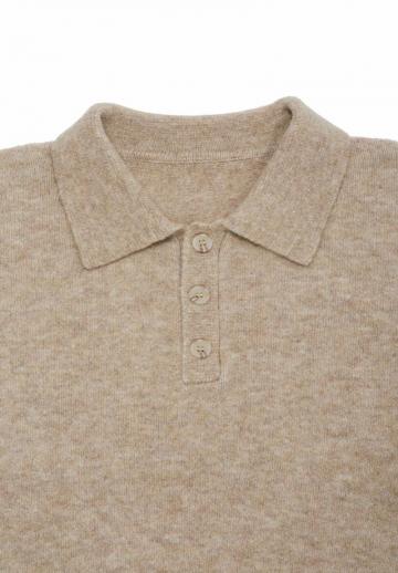 Поло с длинным рукавом