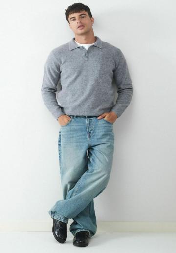 Поло с длинным рукавом