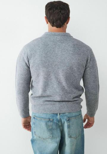 Поло с длинным рукавом