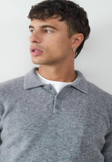 Поло с длинным рукавом