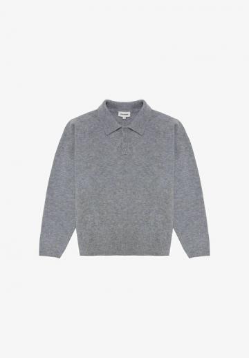 Поло с длинным рукавом