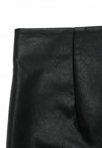 Кожаная юбка