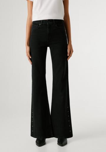 Клешеные джинсы