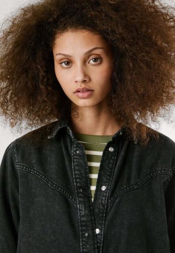 Джинсовая блузка