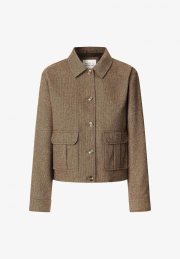 Блейзер с накладными карманами