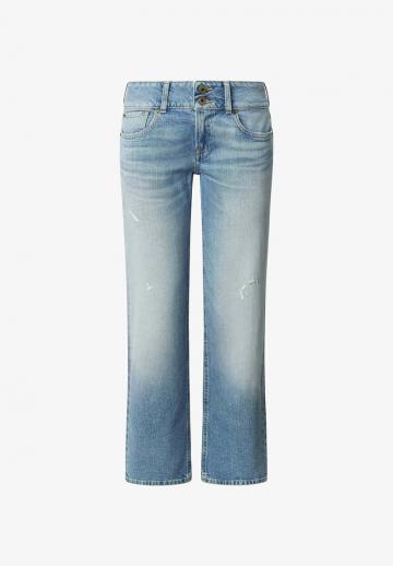 Прямые джинсы