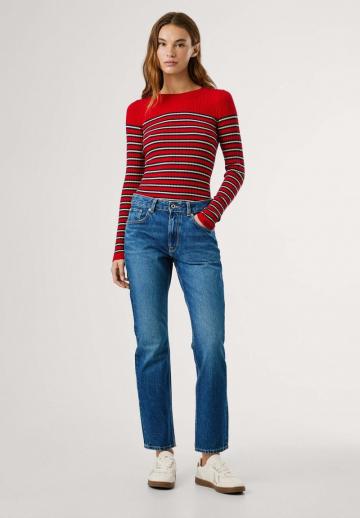 Прямые джинсы