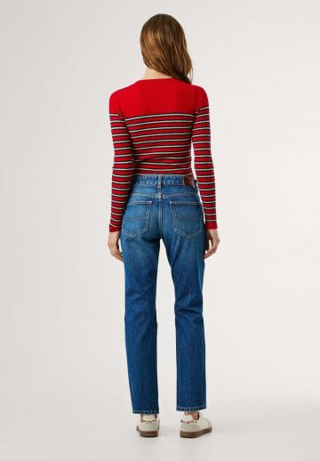 Прямые джинсы